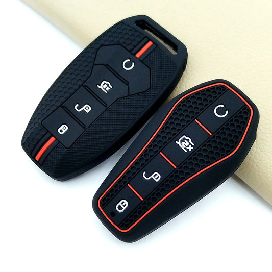 Housse de protection en Silicone pour clé de voiture, pour BYD Han Ev Tang Dm/Qin PLUS/Song Pro/MAX/Yuan Dolphin E2, accessoires de voiture, 2025