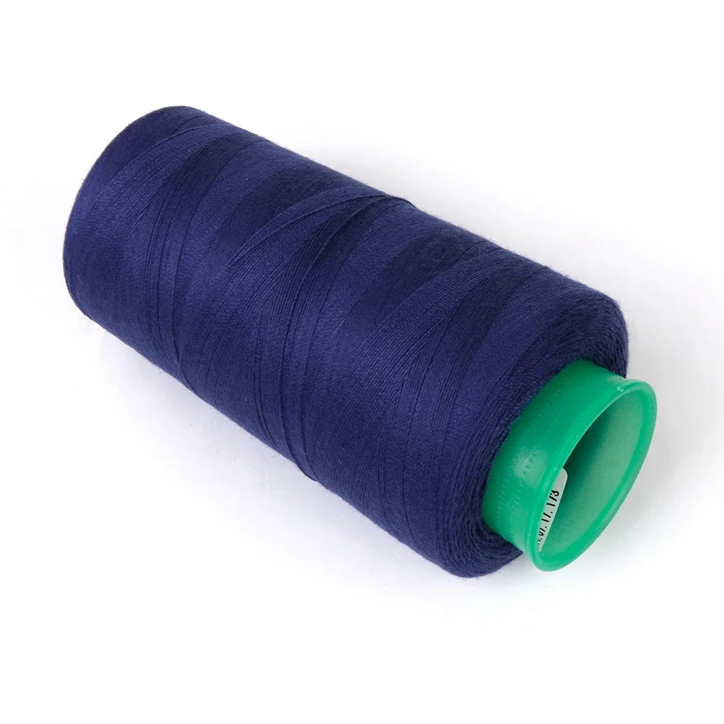 Fil de Polyester solide à coudre, 3000 Yards, 20S/2, toile d'ameublement, tapisserie, pantalons, chaussures, accessoires d'artisanat du cuir