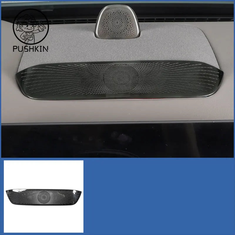 Couverture de haut-parleur audio intérieur de voiture pour Geely ZEEKR, couverture d'œuvres d'art, garniture de porte, accessoires de garniture, 7X, 2024, 2025, 2026