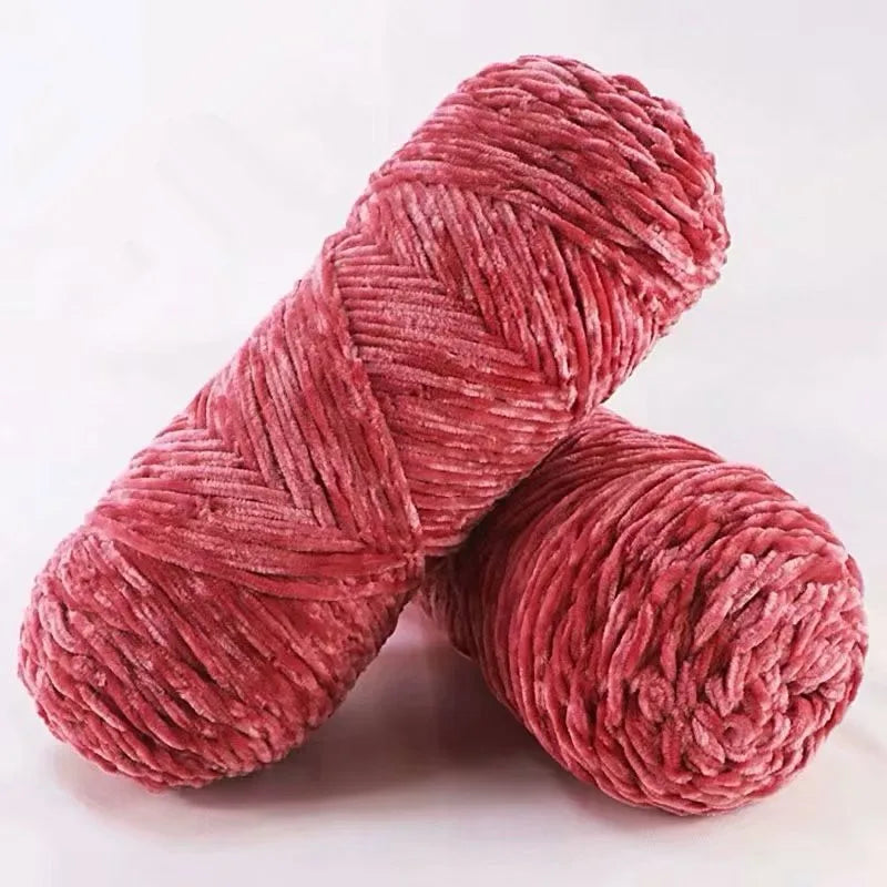 Fil de velours doux en chenille pour modules ogo 1, fil de peluche DolDave Baby, accessoires Amigurumi, bricolage, 100% polyester, 100g, 130m
