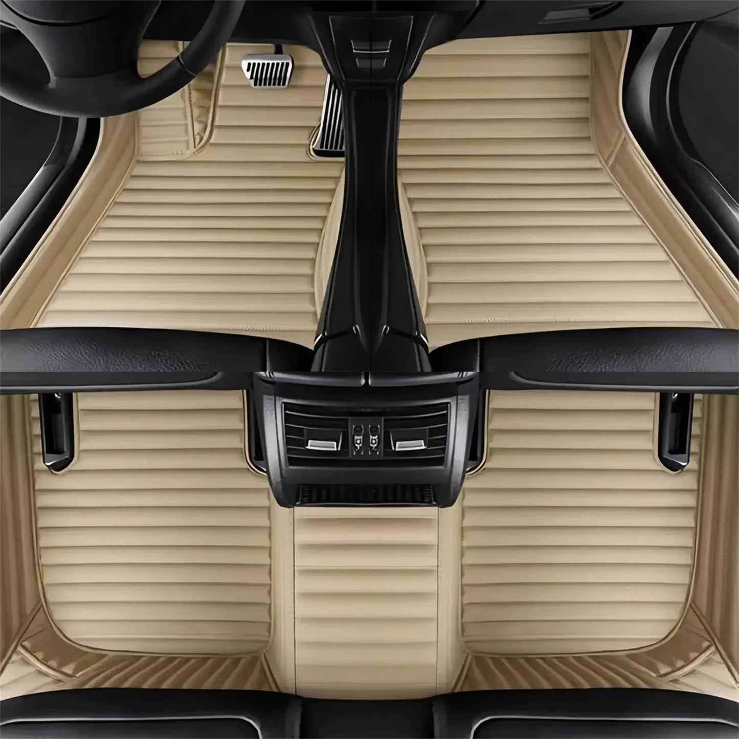 Tapis de sol de voiture en cuir personnalisé, pour BAIC B80 2021 2022 2023 2024 2025 2026 2027, accessoires d'intérieur