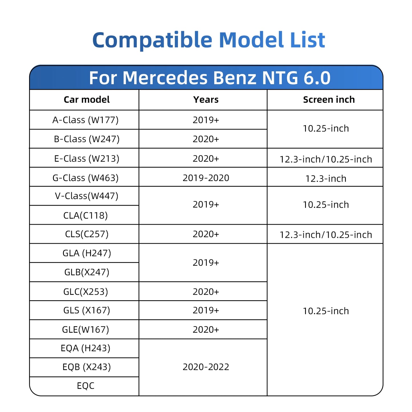 Ezonetronics – kit de modification automatique sans fil CarPlay Android, boîtier décodeur pour système Mercedes Benz NTG 6.0 MBUX 2019 +