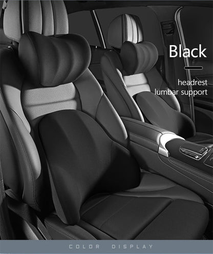 Oreiller cervical électrique pour voiture, vibration valide, support de voiture intelligent, coussin lombaire, siège, sauna, repos du dos