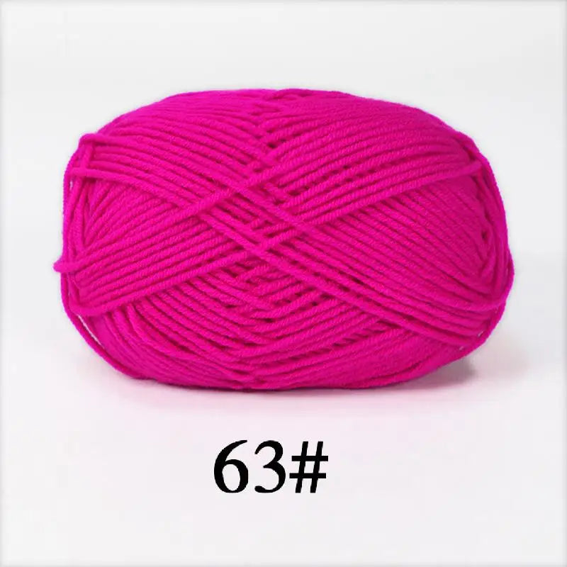 Combinaison de fils de coton au lait, couleurs mélangées, ensemble de fils à tricoter au Crochet pour bricolage artisanal, pull, écharpe, tricot, 5 pièces