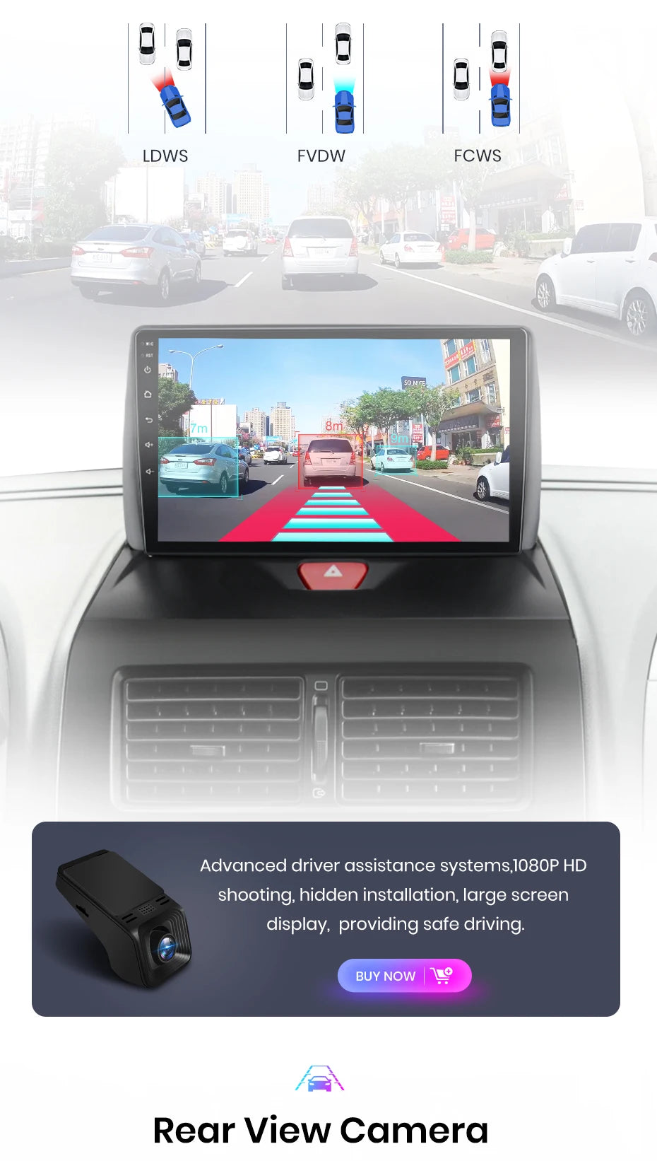 Junsun-V1 AI Voice Wireless CarPlay Android Auto Radio, KIT Rods 2007, 2008, 2009, 2010-2016, 4G, Système intelligent de voiture, GPS
