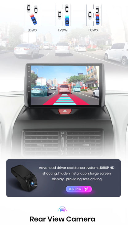Junsun-V1 AI Voice Wireless CarPlay Android Auto Radio, KIT Rods 2007, 2008, 2009, 2010-2016, 4G, Système intelligent de voiture, GPS