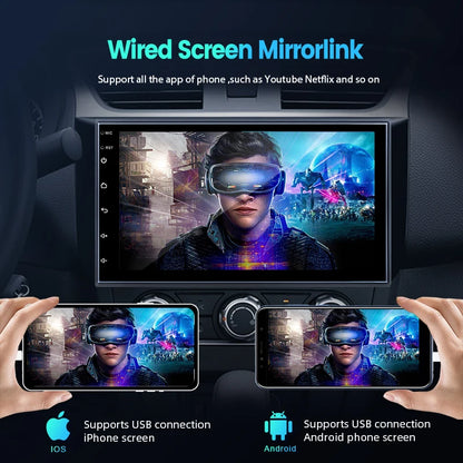 CarlinKit Wred & Wireless Android Auto & CarPlay Dongle adaptateur USB de voiture pour le marché secondaire Android autoradio Mirrorlink Split Sceen