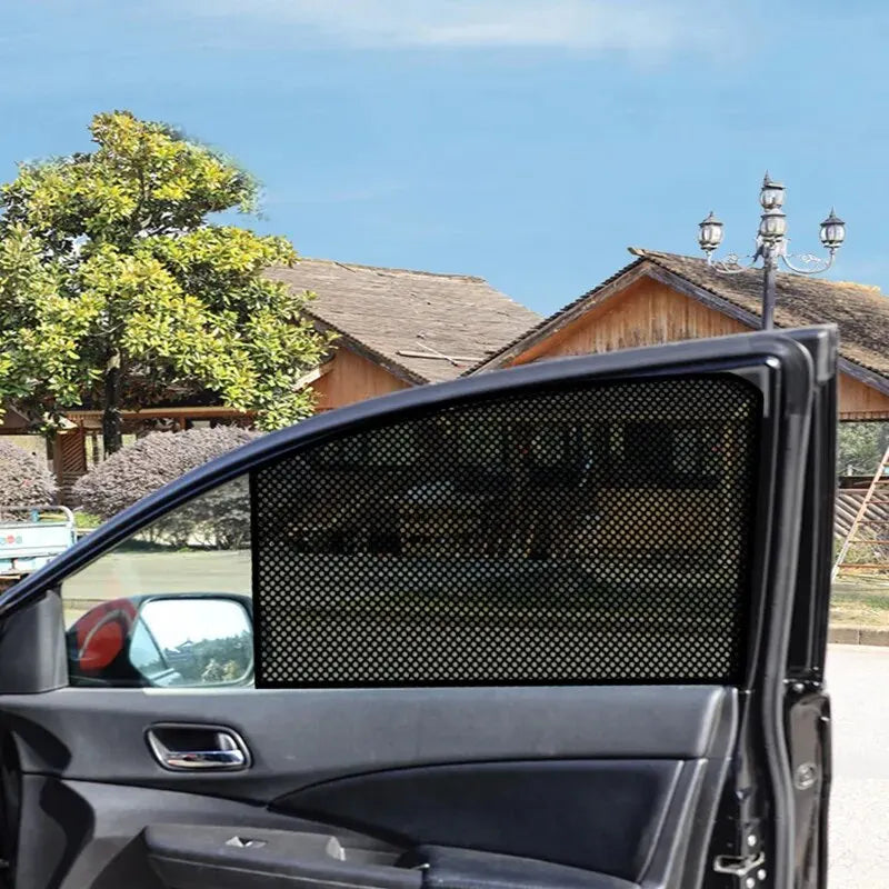 Film de Protection Solaire Durable pour Toit Ouvrant de Voiture, Autocollant Électrostatique en PVC Anti-UV de Haute Qualité, 2 Pièces