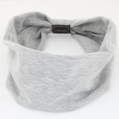 1 pièce coton, Yoga, bord large, élastique, couvre-chef, tissu large, accessoires pour cheveux, bandeaux, cartes pour cheveux, couvre-chef