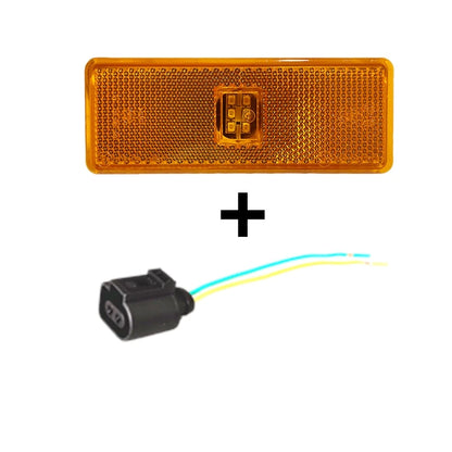 Feux de position latéraux pour camion, lampes automatiques pour Mercedes Benz MB Actros MP2 0005445411 0005445211 Emark E11, taille standard, 1 pièce