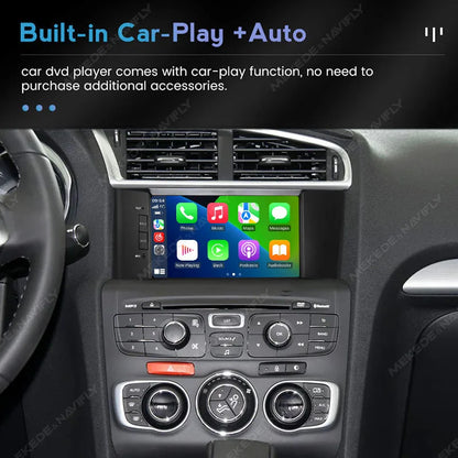 Autoradio Android 15 pour citroën C4 C4L DS4, sans fil, Carplay, Navigation GPS automatique, lecteur vidéo multimédia stéréo, nouveauté 2026