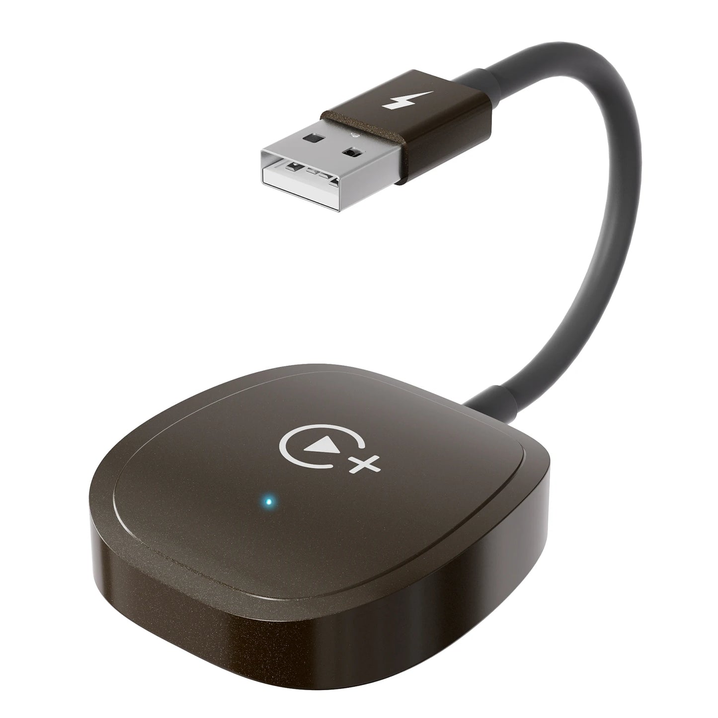 Adaptateur sans fil Carplay avec Youtube/Netflix/Tiktok, Dongle USB Carplay sans fil pour Carplay filaire en usine vers sans fil