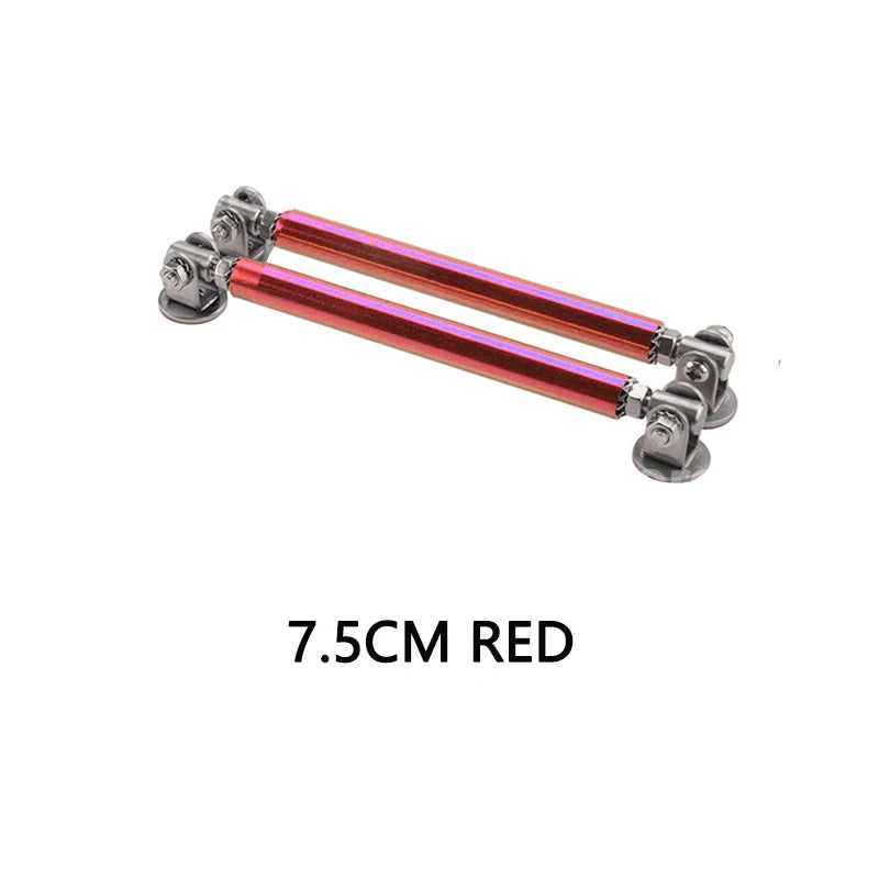 Kit universel de barre de Support de becquet de séparateur de lèvre de pare-chocs avant et arrière de voiture, tige décorative pour BMW E90 Golf 5 6 7 Passat B6 B8 Peugeot