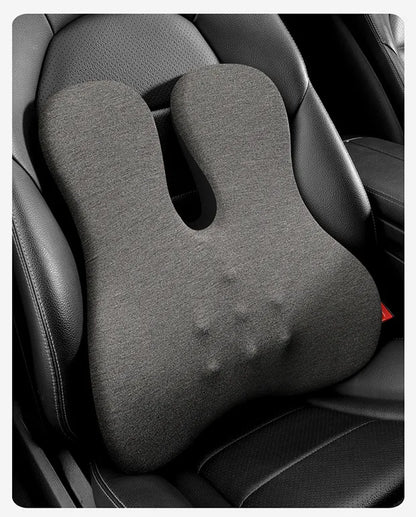Appuie-tête de voiture, support lombaire, coussin de siège de voiture, coussin lombaire, oreiller chauffant électrique pour voiture, oreiller de protection du cou