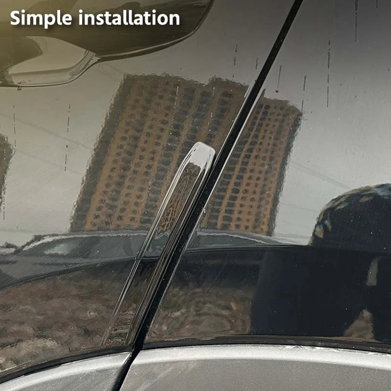 Bande Anti-collision pour porte de voiture ABS, autocollant de protection extérieur résistant aux rayures et à l'usure, pour Byd Song Plus Seal u Dmi 2020 – 2025, 4 pièces