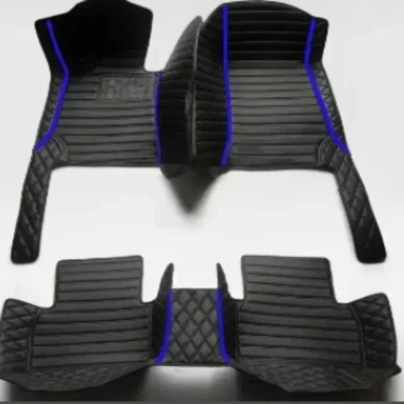 Tapis de sol de voiture personnalisés pour Xpeng G9 2022 – 2023, accessoires d'intérieur de mode pour tous temps, tapis en cuir automobile, coussin de coffre