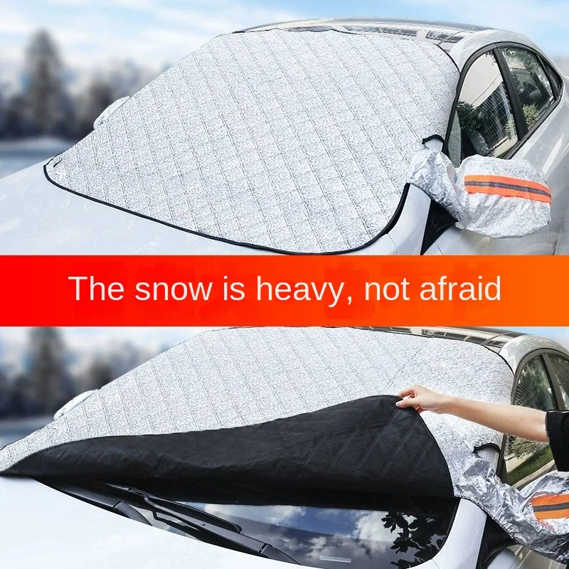 Housse de pare-brise de voiture pare-soleil, pare-neige, imperméable, protecteur magnétique pour voiture, housse de pare-brise avant de voiture