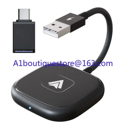 Adaptateur Apple de haute qualité sans fil Ai Carplay filaire vers sans fil Apple Auto Carplay Dongle pour Oem Carplay Apple Auto