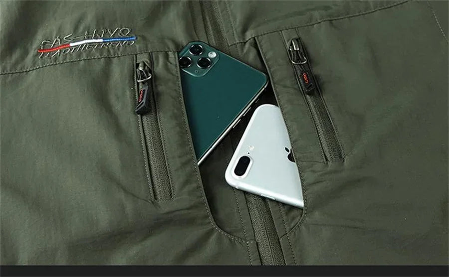 Veste sans manches pour hommes, gilet d'été pour Cargo, escalade, chasse, photographe en plein air, pêche, Camping, vêtements de travail, 2024