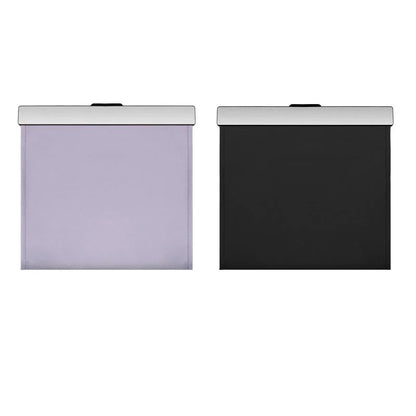 Sac poubelle en cuir monté sur voiture, avec lumière LED, interrupteur magnétique, sac de rangement arrière pour sièges, poubelle de voiture, Installation Portable