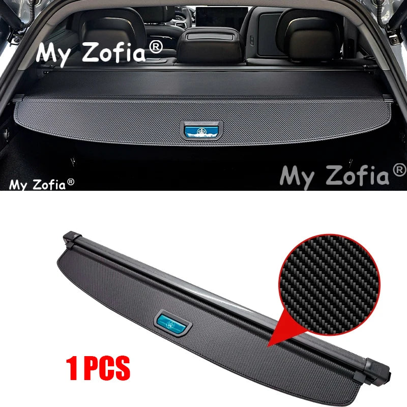 Housses de coffre de voiture pour Zeekr 7x2025 2026, rideau de bagages, abri, cloison de confidentialité, porte-paquets rétractable, accessoires