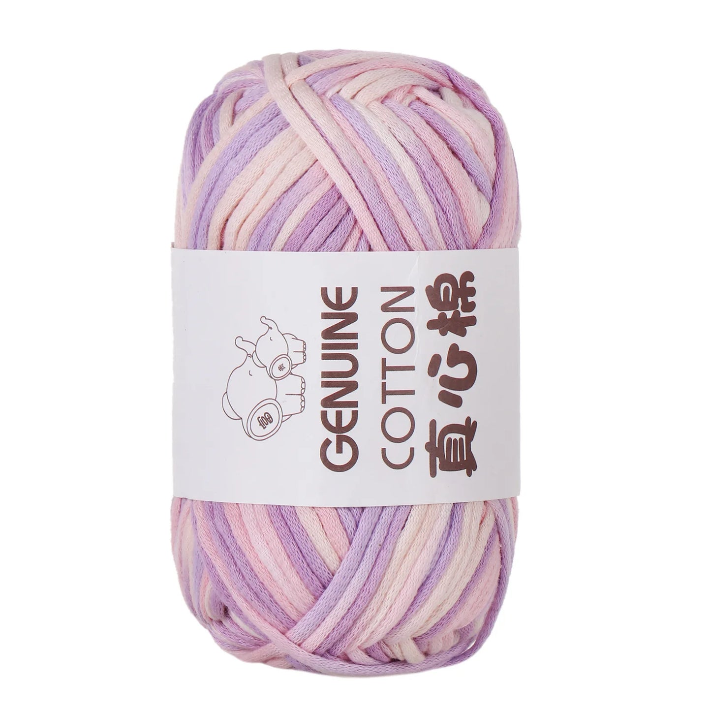 Fil à tricoter en coton et Nylon doux, 50g/boule, 80M, fil à tricoter au Crochet pour débutants avec points de Crochet faciles à utiliser