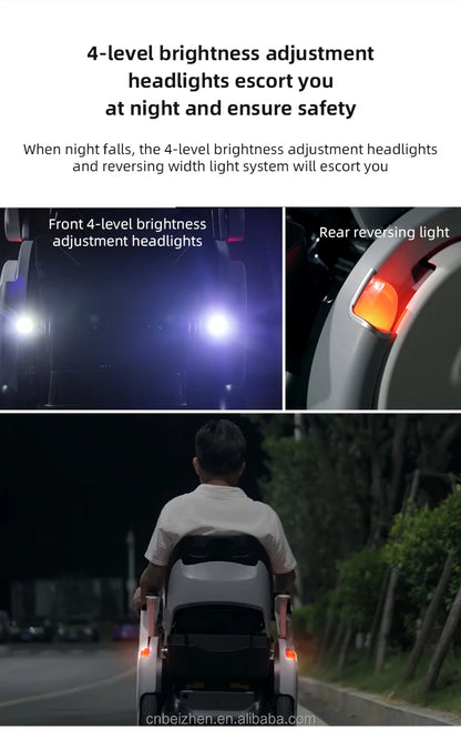 Fauteuil roulant électrique - pour la chaise robot de mobilité handicapée pour personnes handicapées