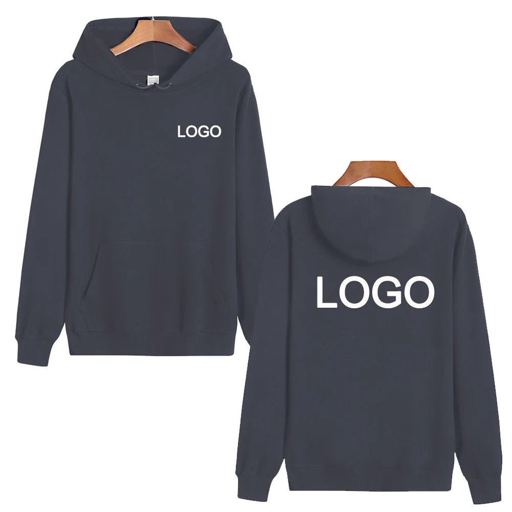 Sweat à capuche 58 % coton de haute qualité, personnalisez votre logo, sweat-shirt de sport à la mode pour hommes, sweat à capuche décontracté de rue pour femmes.