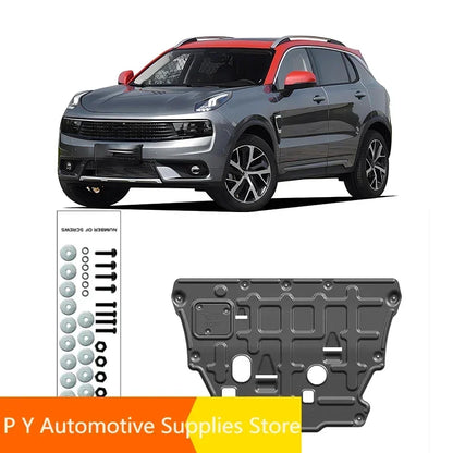 Bouclier de protection de Base de moteur pour LYNK & CO 01 2017 – 2024 2023 2022, boîte de vitesses à rabat de boue, accessoires de plaque de couverture de garde-boue