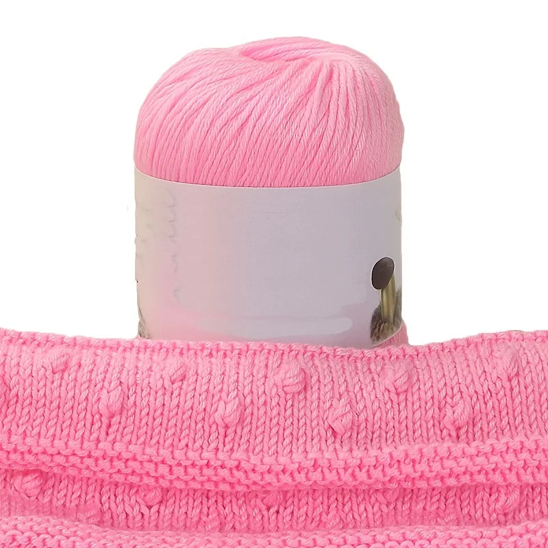 200 g 6 brins de boules de fil doux tricotées faites à la main d'épaisseur moyenne pour la fabrication de pulls, chapeaux, foulards, gants, chaussures en fil, boules de fil doux, 1 pièce = 4 boules = 200 grammes