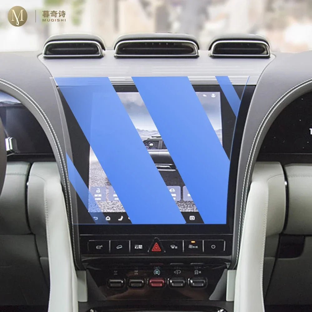 Pour BYD U8 2023-2025 écran LCD de voiture Anti-éblouissement d'empreintes digitales 9H verre trempé GPS navigation film protecteur d'écran accessoires