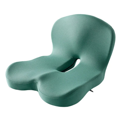 Coussin de chaise de bureau intégré en forme de L en mousse à mémoire de forme, avec Support arrière, coussin de siège de voiture pour employés de bureau, conducteurs de voiture