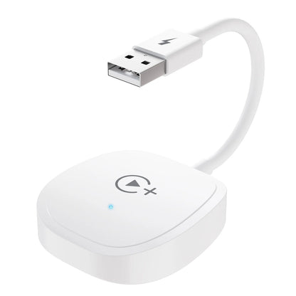 Adaptateur sans fil Carplay avec Youtube/Netflix/Tiktok, Dongle USB Carplay sans fil pour Carplay filaire en usine vers sans fil