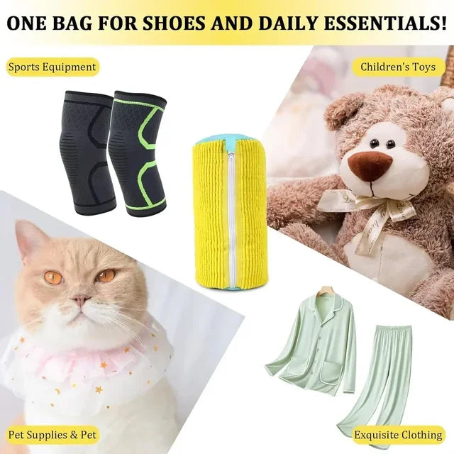 2/1 pièces sac de lavage de chaussures Machine à laver sacs à linge avec fermeture à glissière chaussures sacs de nettoyage chaussures blanchisserie Fibers moelleuses Sneaker
