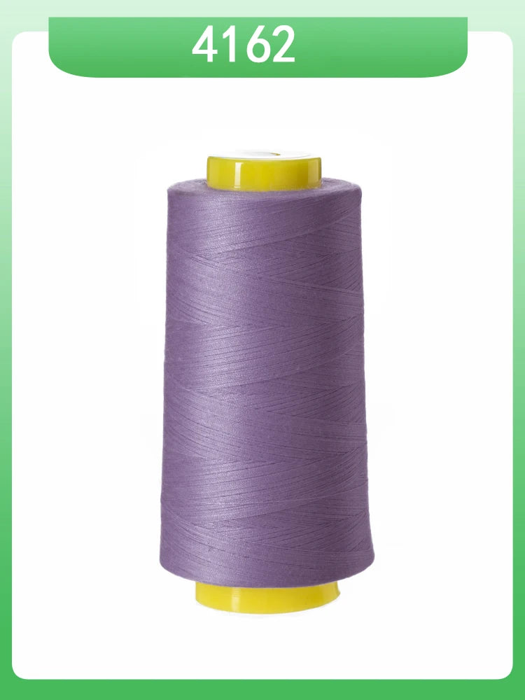 Fil à coudre ultra-fin 602-fil en polyester semblable à la soie à grande vitesse 60s/2 5000m, pour machine à broder et travaux d'aiguille délicats