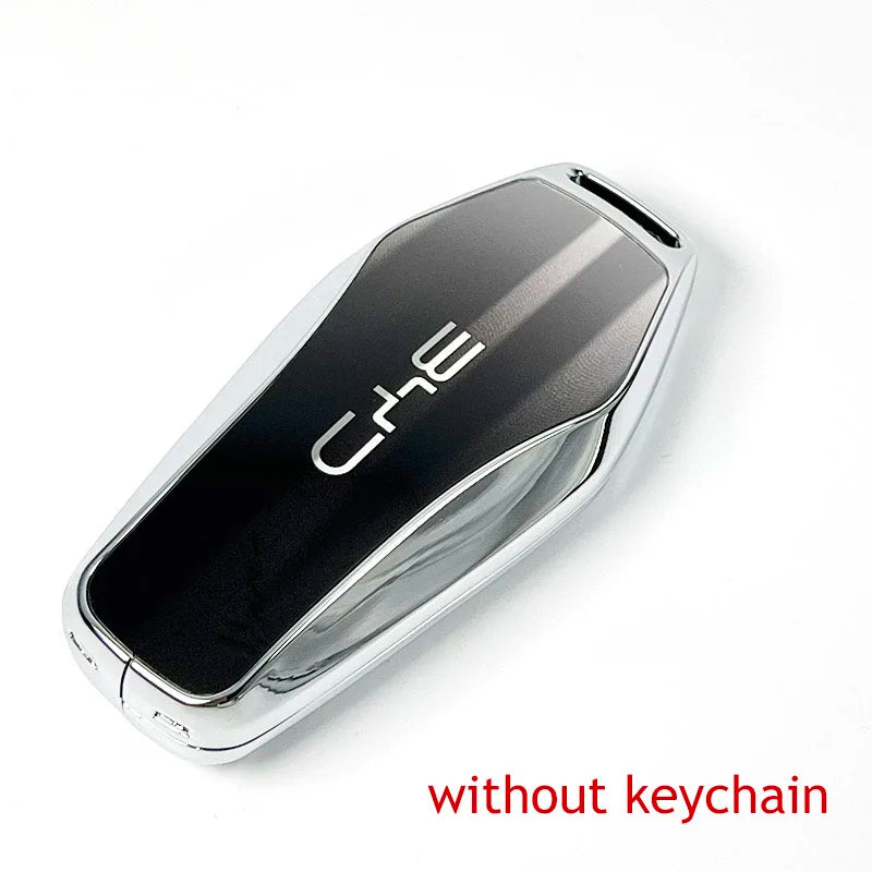 Étui pour clé en métal pour BYD Seal U Atto 3 Sealion 6 07 King Song Plus Han EV Dolphin, support de télécommande, accessoires de voiture