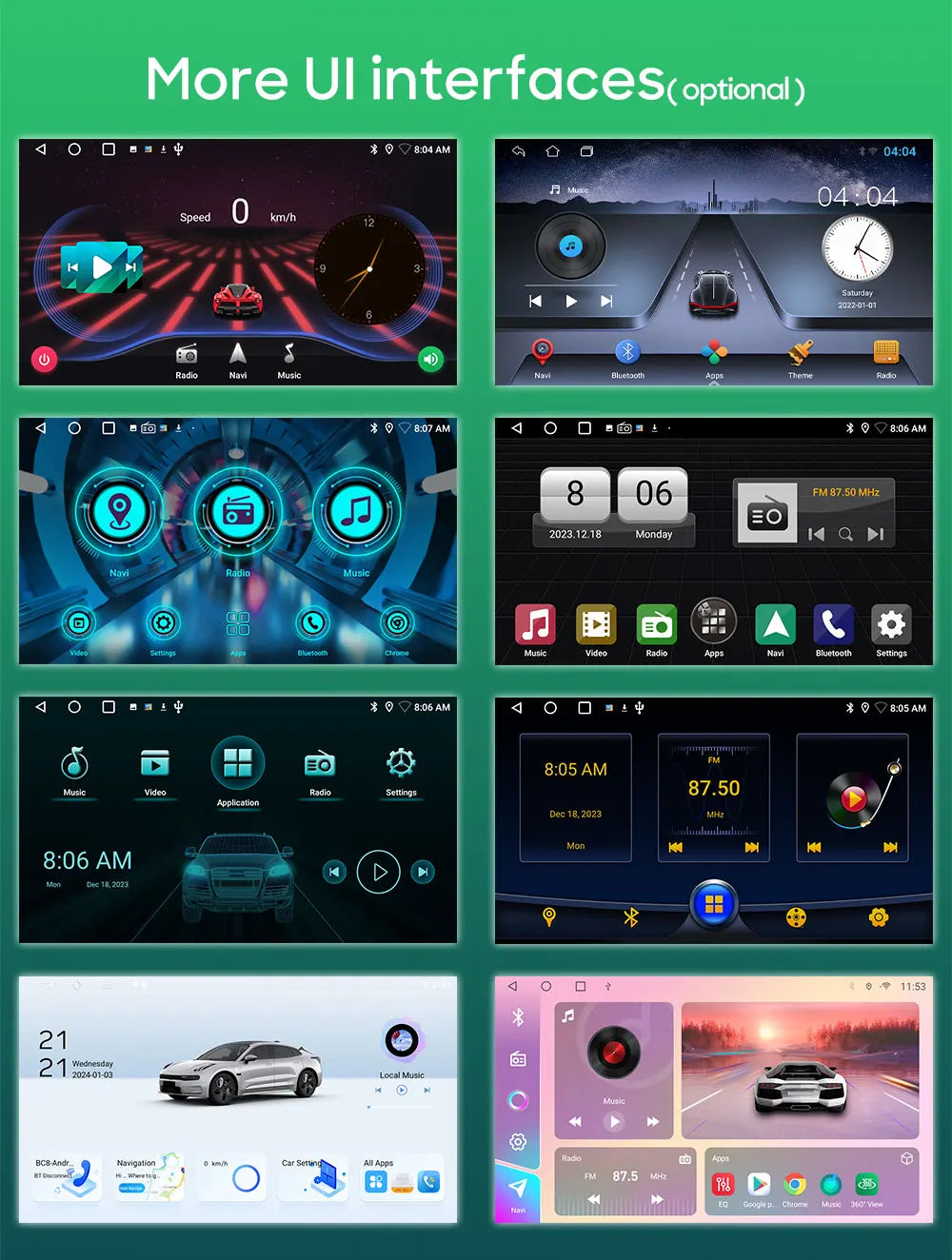 Autoradio Carplay pour Peugeot Partner 1 2002-2008 Partner origine 1 2008-2011 GPS Android Auto lecteur multimédia stéréo No 2din