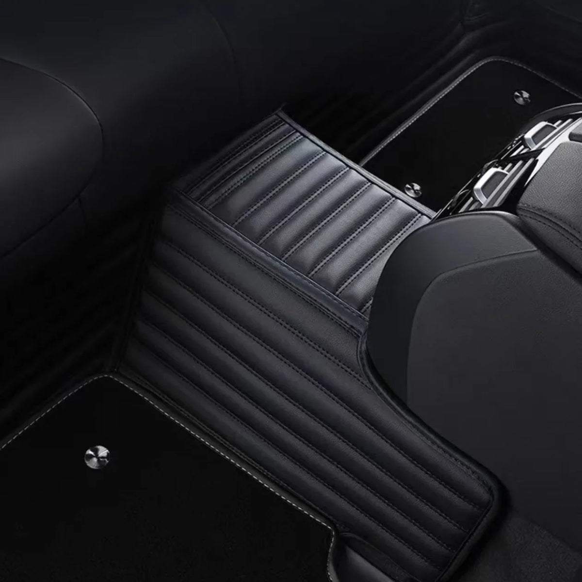 Pour Hyundai Genesis G80 2020-2023 GV60 GV80 tapis Auto Double couche tapis de sol de voiture personnalisés pied Coche accessoires doublures de sol