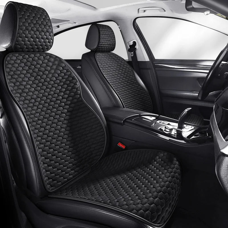Housse de siège de voiture universelle quatre saisons, coussin de siège confortable et respirant en soie glacée pour sièges de voiture, Protection Stable