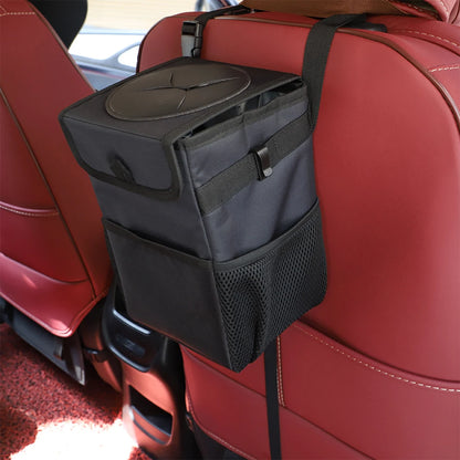 Poubelle étanche pour voiture, organisateur d'accessoires de voiture, benne à ordures pour voitures, poches de rangement portables à fermeture