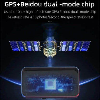 Système de projecteur de compteur de vitesse GPS de pare-brise de voiture HUD avec affichage haute définition alerte de survitesse affiche la vitesse Plug and Play