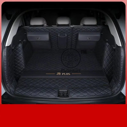 Tapis de coffre de voiture pour BYD Atto 3 Yuan Plus EV 2024 2025 2026, sacs de rangement de protection de coffre, doublure de chargement, accessoires d'intérieur de voiture