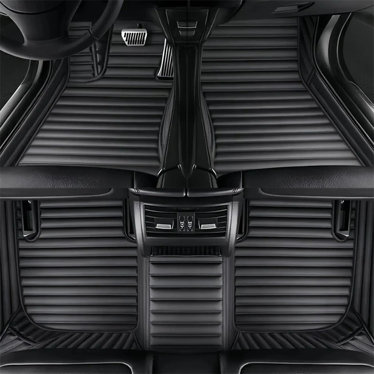 Tapis de sol de voiture en cuir personnalisé, pour BYD Yangwang U8 2023 2024 2025 2026 2027, accessoires d'intérieur