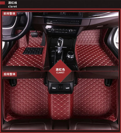 Tapis de sol de voiture d'origine pour Lynk & Co 01 2021, coussinets de pied automobiles personnalisés, couverture de tapis d'automobile, tapis de coffre intérieur