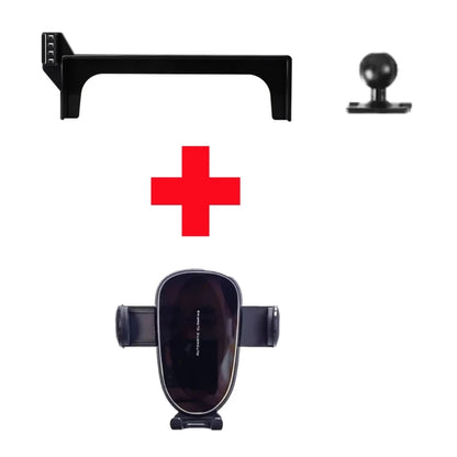 Support de téléphone de voiture avec écran de 15.4 pouces, pour LYNK & CO 07 2024, chargeur sans fil universel, support par gravité, accessoires d'intérieur automobile