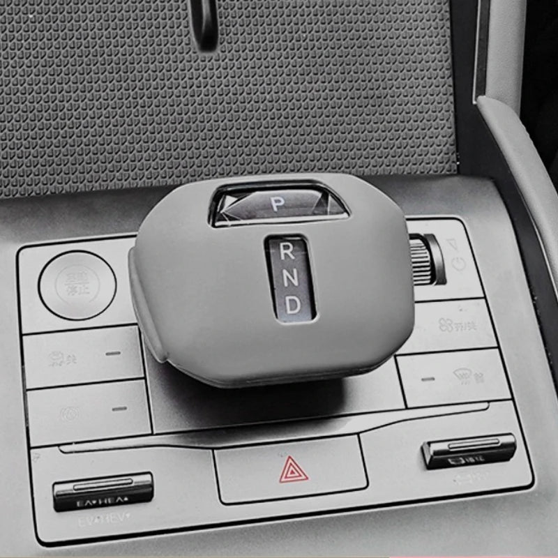 Couvercle d'engrenage de commande centrale pour BYD Qin L, poignée d'engrenage en Silicone, couvercle de boîte d'accoudoir, Anti-protection et produits spéciaux décoratifs