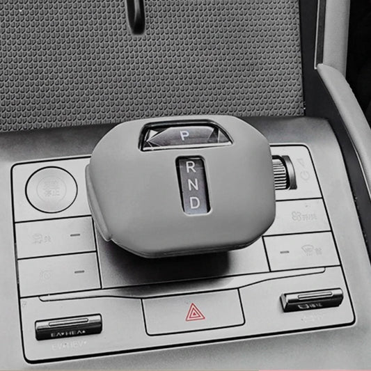 Couvercle d'engrenage de commande centrale pour BYD Qin L, poignée d'engrenage en Silicone, couvercle de boîte d'accoudoir, Anti-protection et produits spéciaux décoratifs