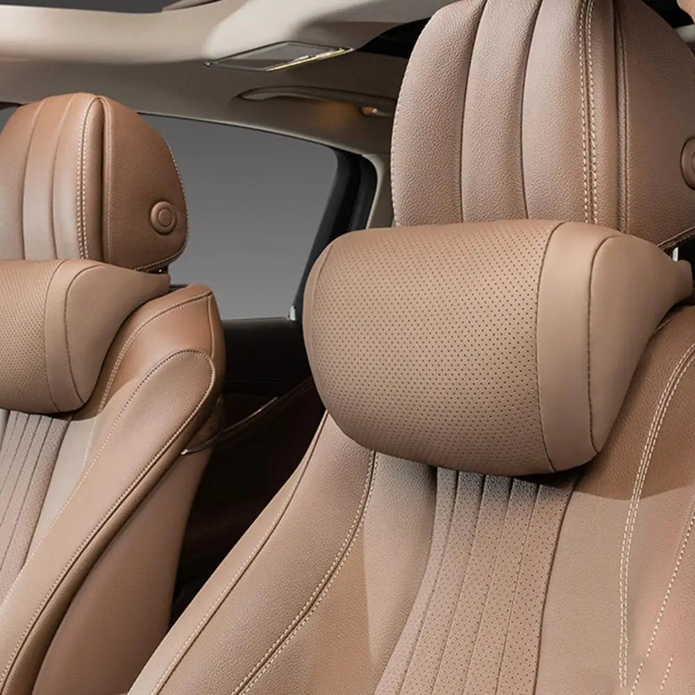 Coussin de tête universel pour siège de voiture, appui-tête ergonomique 3D pour voyage, soutien du cou doux et moelleux, protection du cou