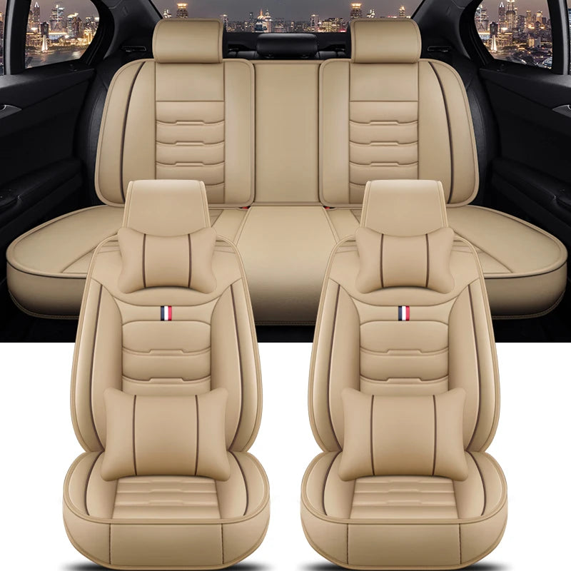 Housse de siège de voiture universelle pour PEUGEOT, tous les modèles de voiture 206 307SW 308 407 408 508sw 208 2008 3008 4008 5008, accessoires d'intérieur