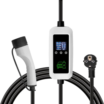 Pistolet de charge standard européen type 2 EV, chargeur 7kw portable pour voiture, pile de charge, nouvelle pistolet de charge d'énergie